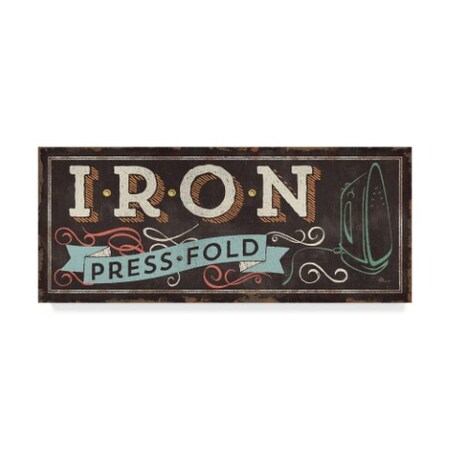 Trademark Fine Art Pela Studio 'Laundry Day I' Canvas Art, 8x19 WAP07456-C819GG